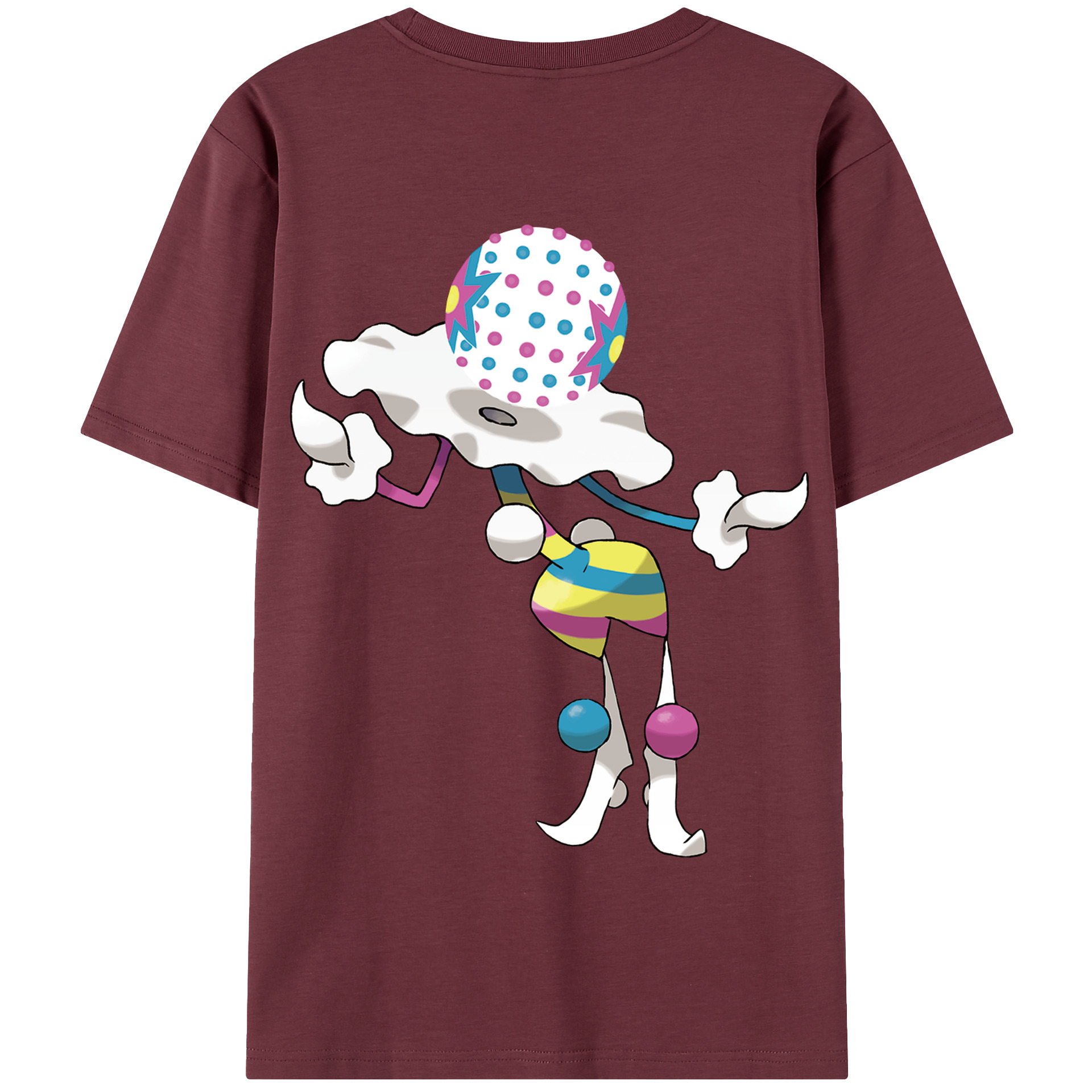 （画像用） ポケットモンスター Pokémon 綿100％半袖Tシャツ（背面プリント）